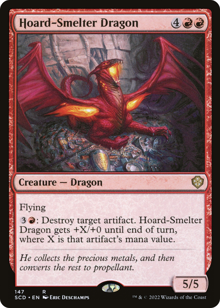 Hoard-Smelter Dragon [Starter Commander Decks] | Deep Dive Games St. Marys