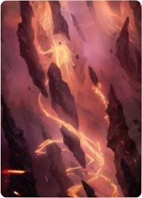 Mountain 1 Art Card [Zendikar Rising Art Series] | Deep Dive Games St. Marys