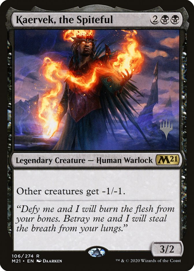 Kaervek, the Spiteful (Promo Pack) [Core Set 2021 Promos] | Deep Dive Games St. Marys