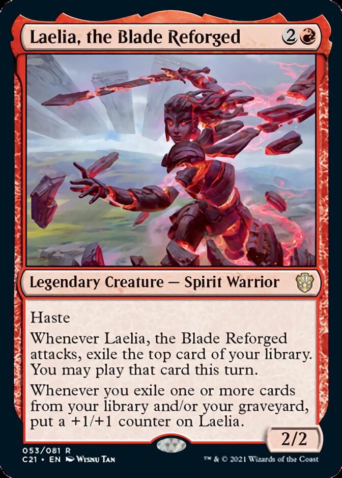 Laelia, the Blade Reforged [Commander 2021] | Deep Dive Games St. Marys