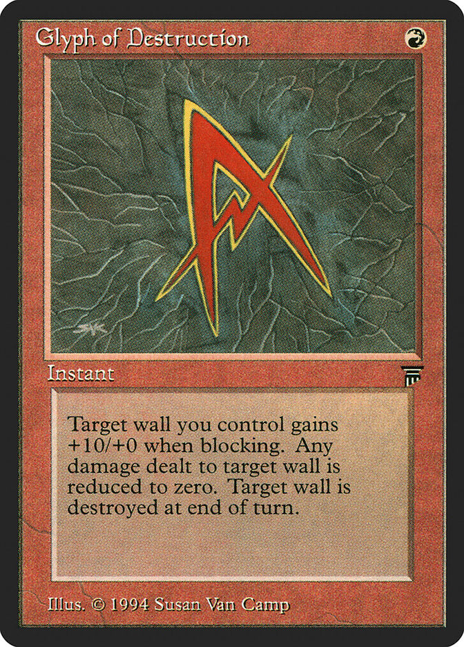 Glyph of Destruction [Legends] | Deep Dive Games St. Marys