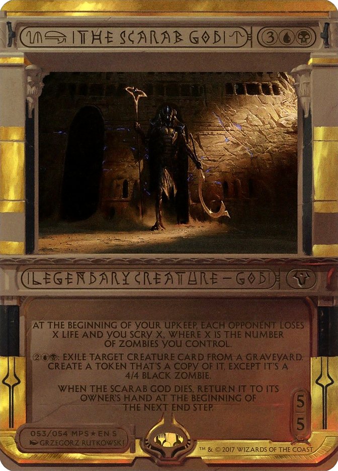 The Scarab God (Invocation) [Amonkhet Invocations] | Deep Dive Games St. Marys