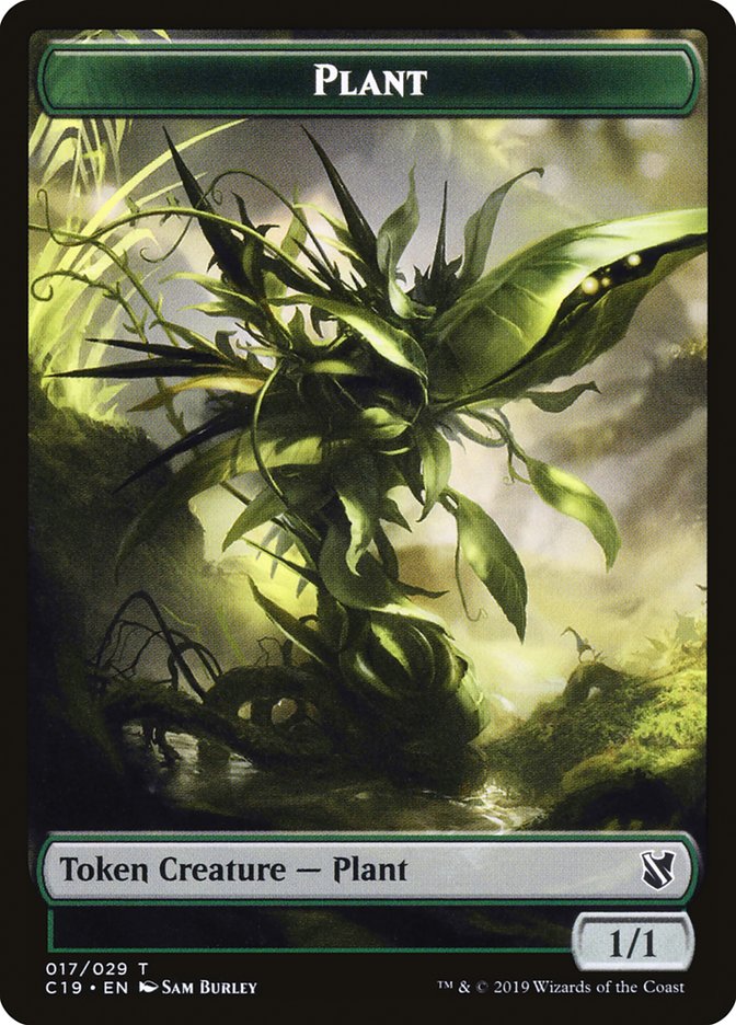 Plant Token [Commander 2019 Tokens] | Deep Dive Games St. Marys