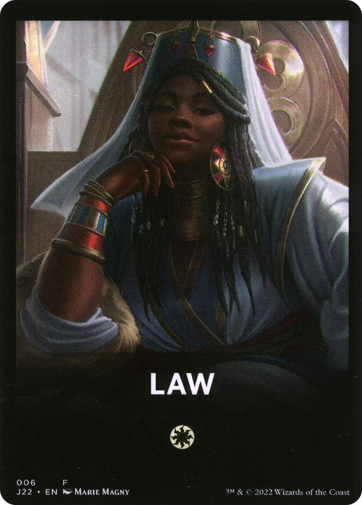 Law Theme Card [Jumpstart 2022 Front Cards] | Deep Dive Games St. Marys