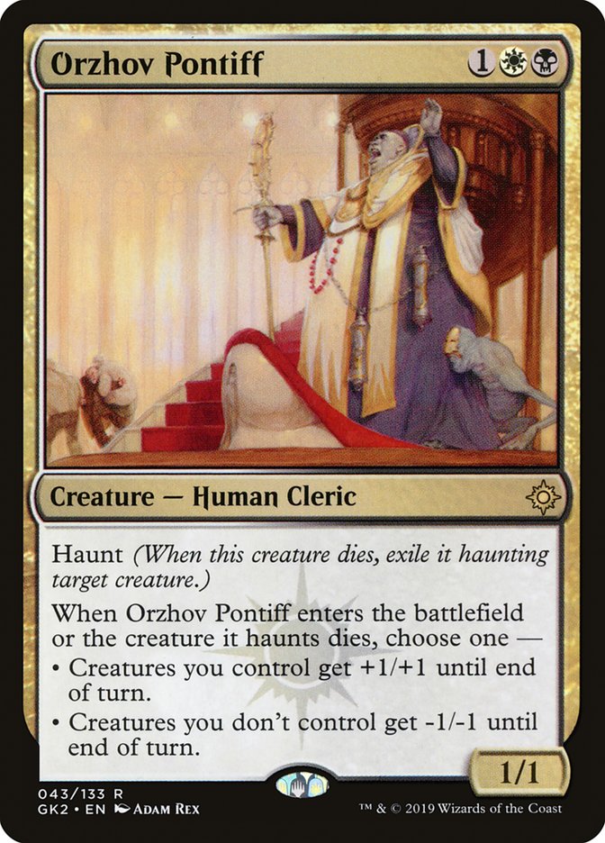 Orzhov Pontiff [Ravnica Allegiance Guild Kit] | Deep Dive Games St. Marys