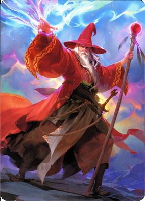 Elminster Art Card (36) [Commander Legends: Battle for Baldur's Gate Art Series] | Deep Dive Games St. Marys