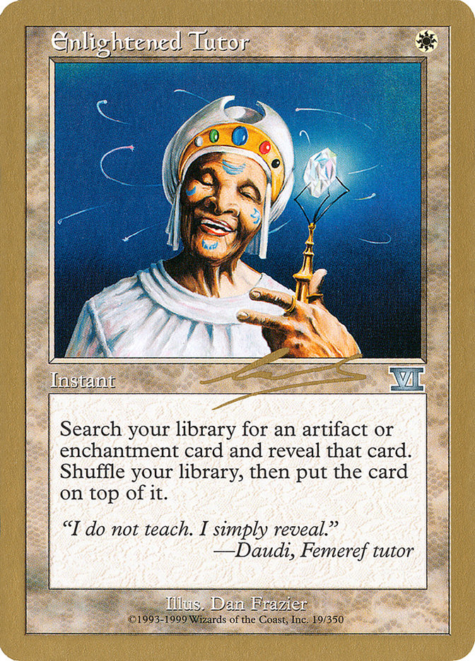 Enlightened Tutor (Nicolas Labarre) [World Championship Decks 2000] | Deep Dive Games St. Marys