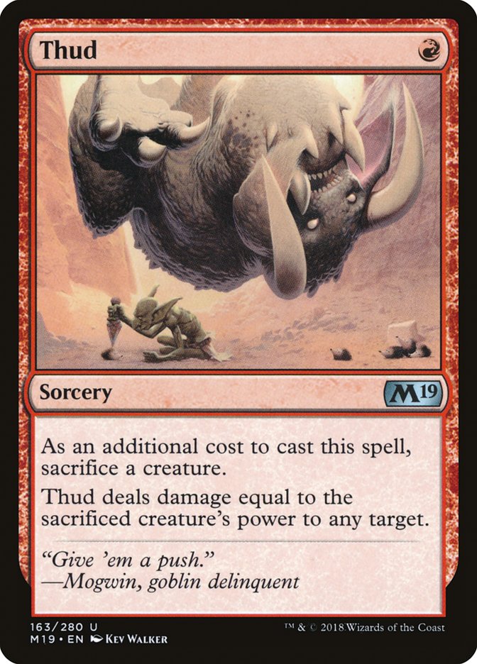 Thud [Core Set 2019] | Deep Dive Games St. Marys