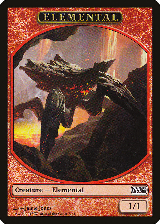 Elemental Token (7/13) [Magic 2014 Tokens] | Deep Dive Games St. Marys