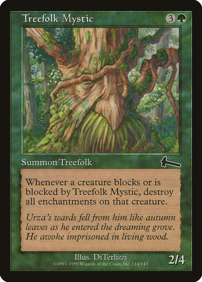 Treefolk Mystic [Urza's Legacy] | Deep Dive Games St. Marys