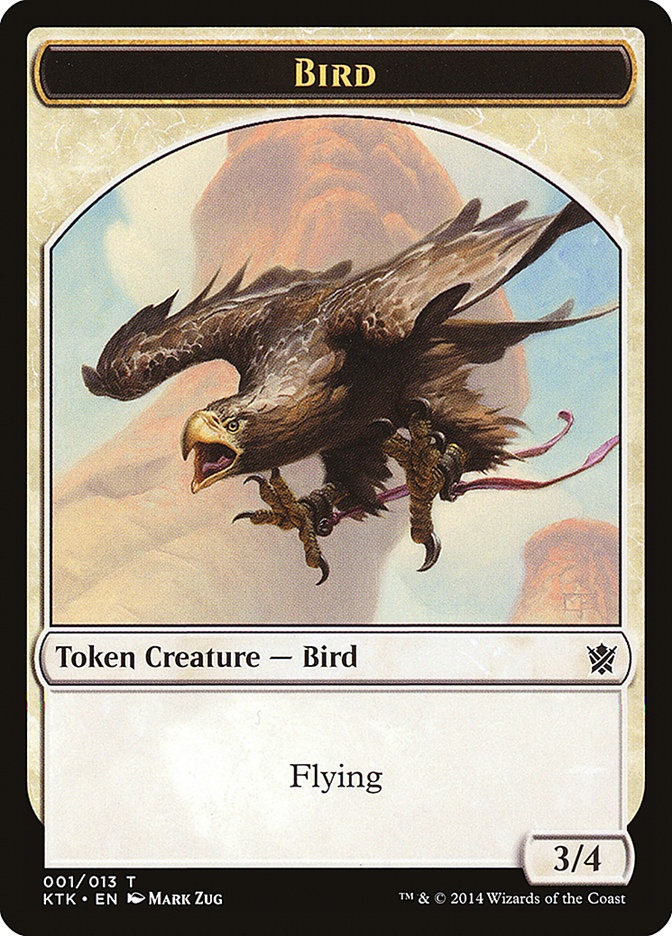 Bird Token [Khans of Tarkir Tokens] | Deep Dive Games St. Marys