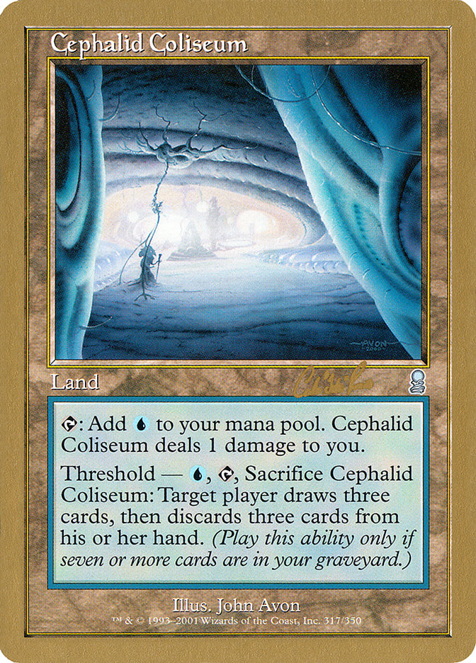 Cephalid Coliseum (Carlos Romao) [World Championship Decks 2002] | Deep Dive Games St. Marys