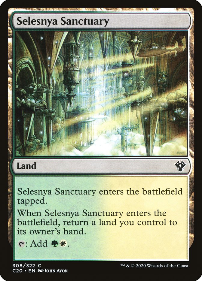 Selesnya Sanctuary [Commander 2020] | Deep Dive Games St. Marys
