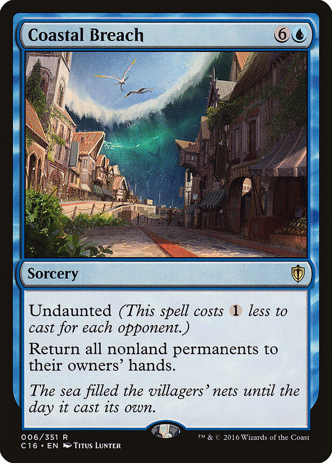 Coastal Breach [Commander 2016] | Deep Dive Games St. Marys