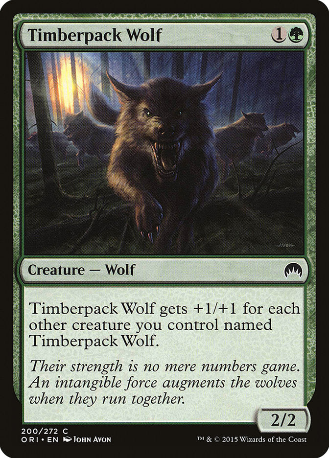 Timberpack Wolf [Magic Origins] | Deep Dive Games St. Marys