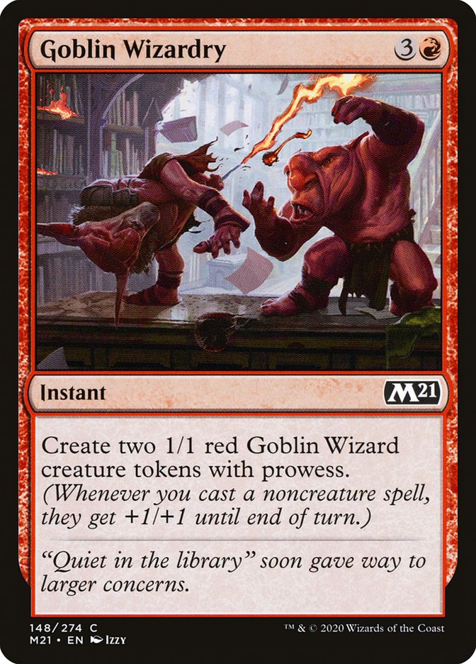 Goblin Wizardry [Core Set 2021] | Deep Dive Games St. Marys