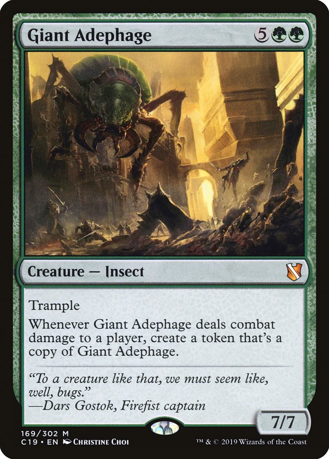 Giant Adephage [Commander 2019] | Deep Dive Games St. Marys