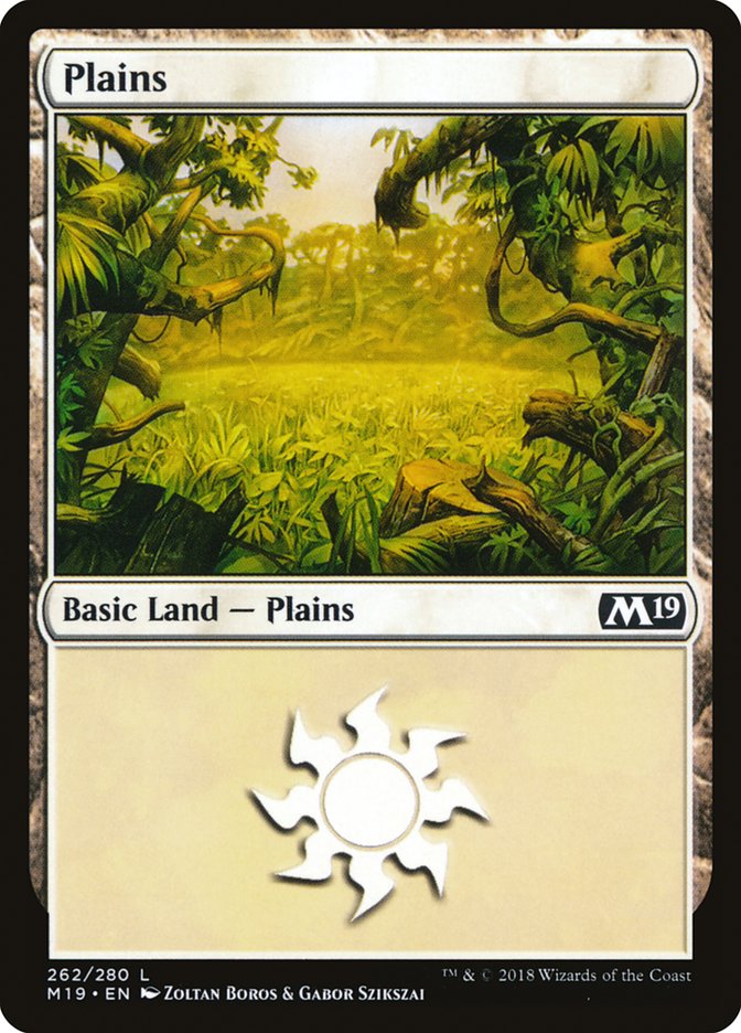 Plains (262) [Core Set 2019] | Deep Dive Games St. Marys