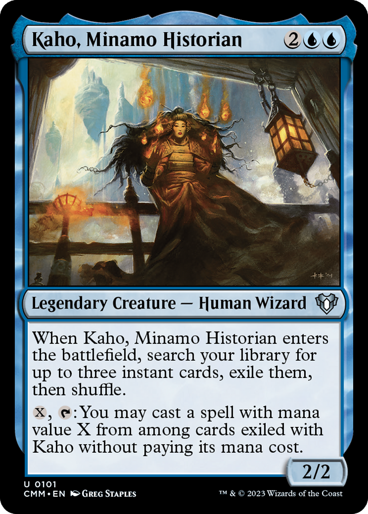 Kaho, Minamo Historian [Commander Masters] | Deep Dive Games St. Marys