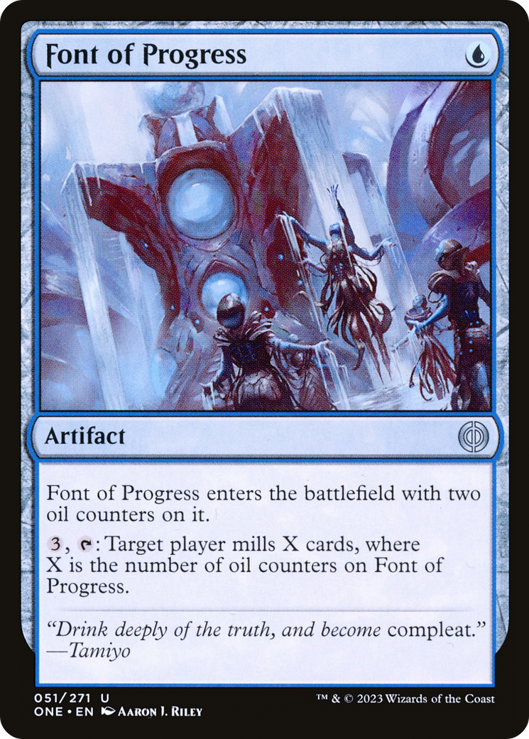 Font of Progress [Phyrexia: All Will Be One] | Deep Dive Games St. Marys