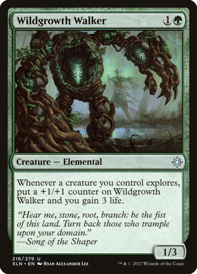 Wildgrowth Walker [Ixalan] | Deep Dive Games St. Marys