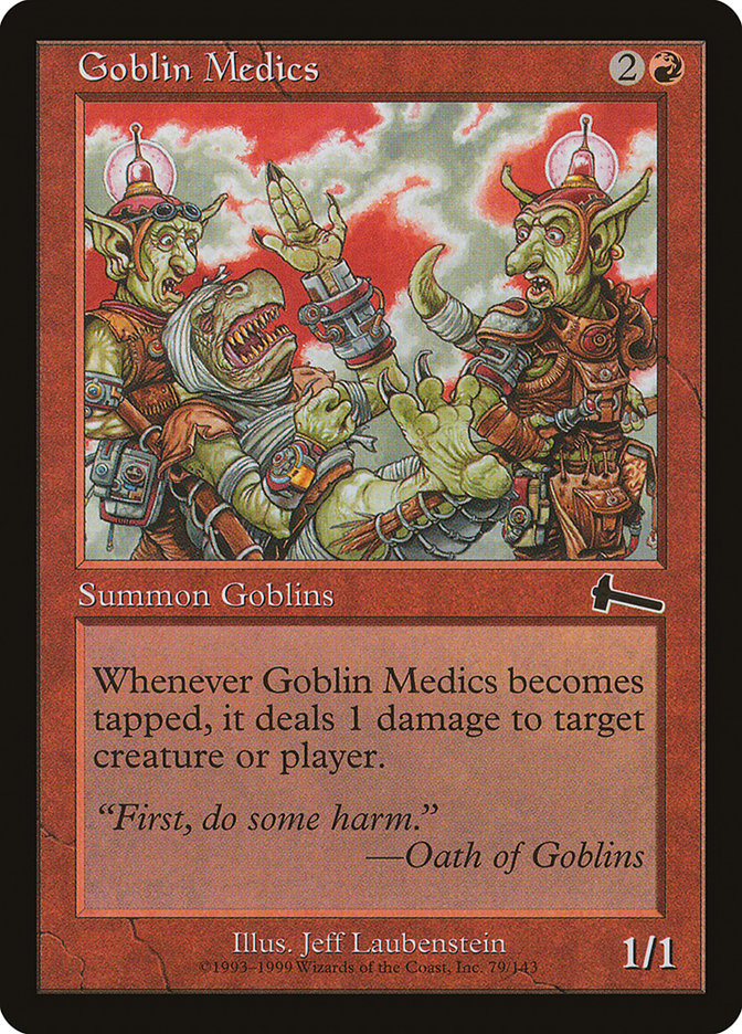 Goblin Medics [Urza's Legacy] | Deep Dive Games St. Marys