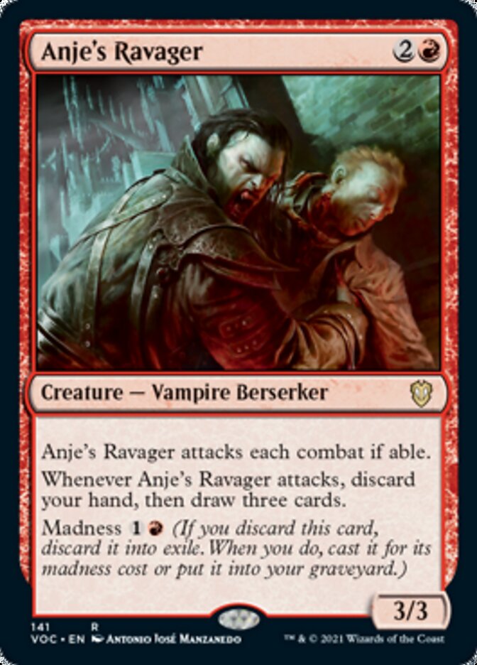 Anje's Ravager [Innistrad: Crimson Vow Commander] | Deep Dive Games St. Marys