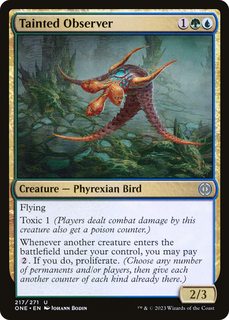 Tainted Observer [Phyrexia: All Will Be One] | Deep Dive Games St. Marys