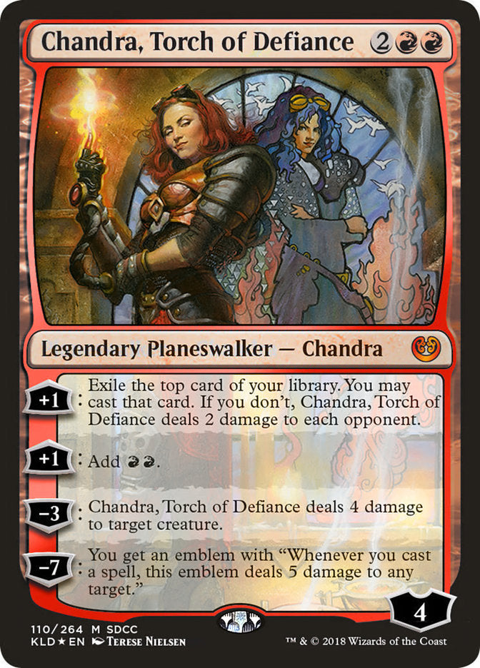 Chandra, Torch of Defiance [San Diego Comic-Con 2018] | Deep Dive Games St. Marys