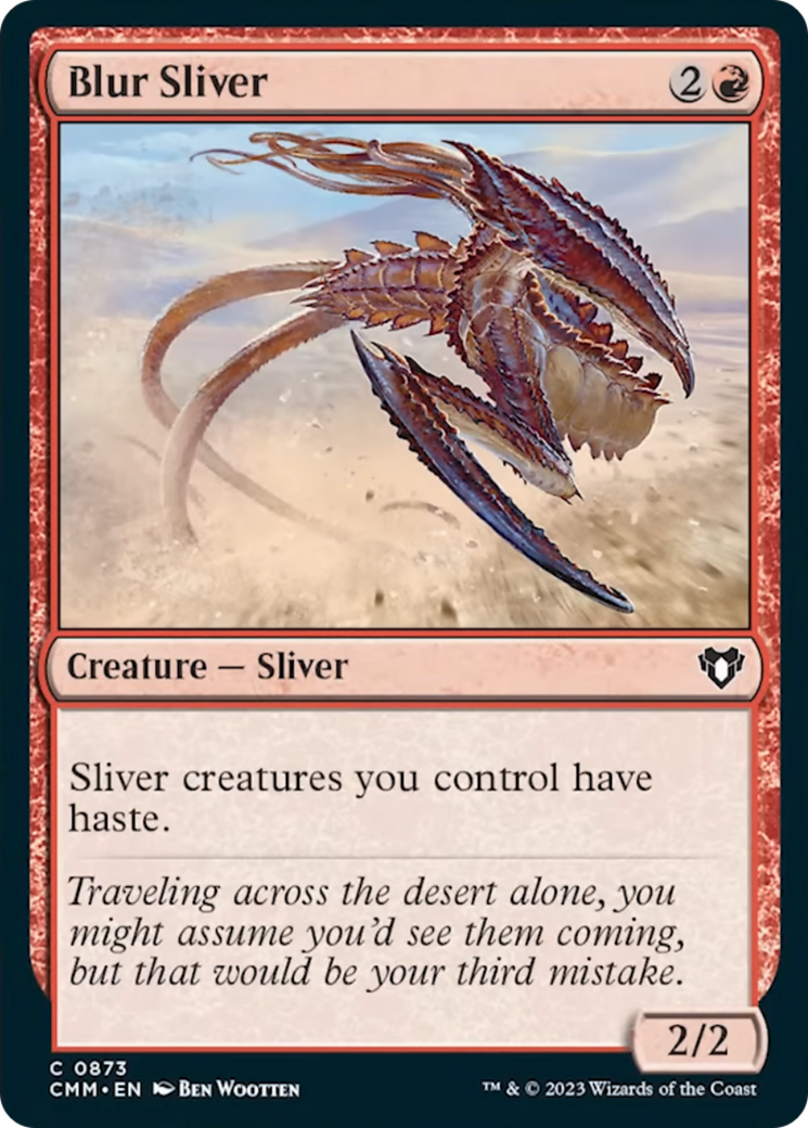 Blur Sliver [Commander Masters] | Deep Dive Games St. Marys