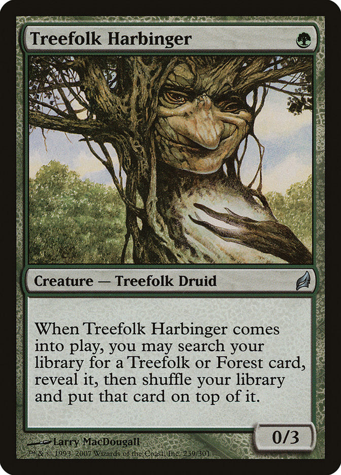 Treefolk Harbinger [Lorwyn] | Deep Dive Games St. Marys