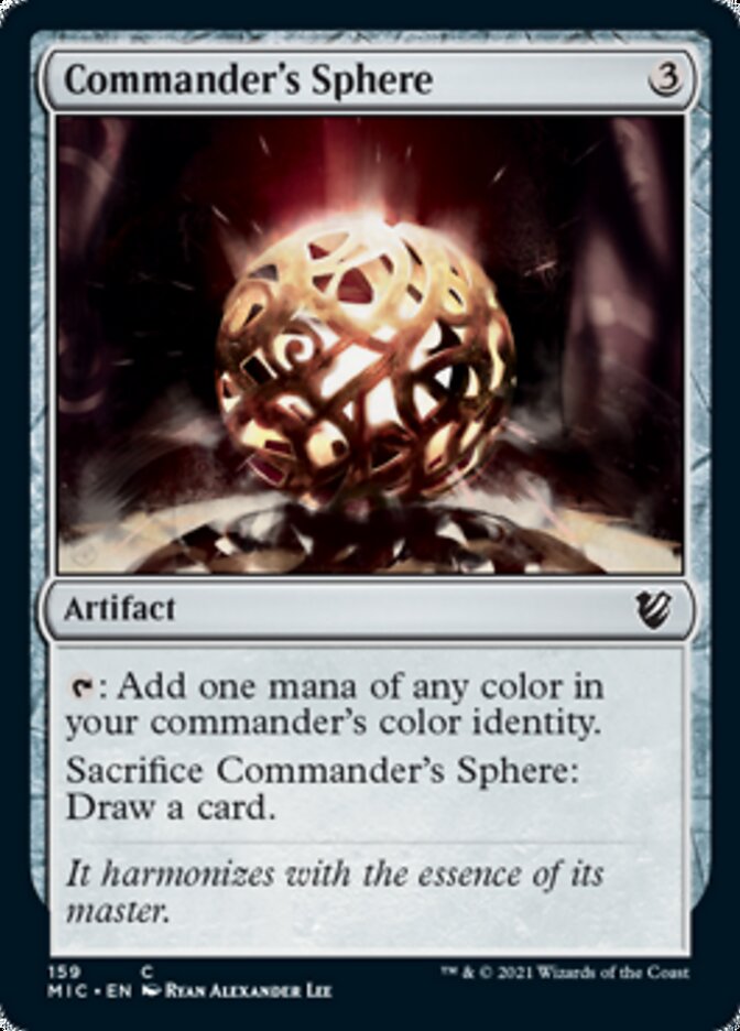 Commander's Sphere [Innistrad: Midnight Hunt Commander] | Deep Dive Games St. Marys