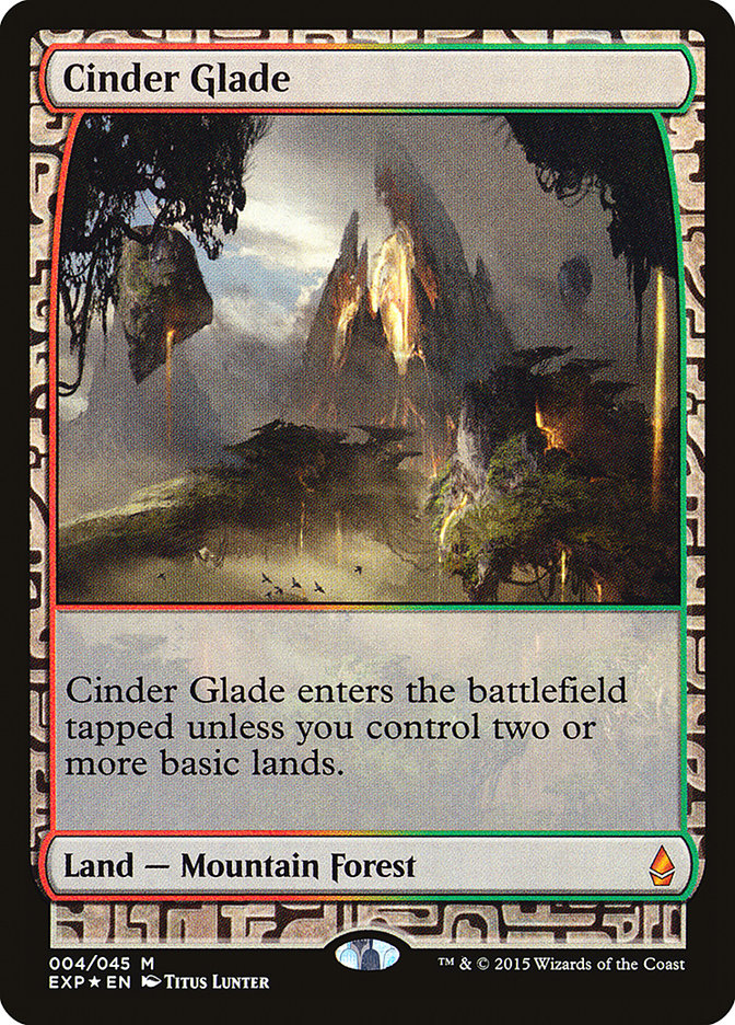 Cinder Glade [Zendikar Expeditions] | Deep Dive Games St. Marys