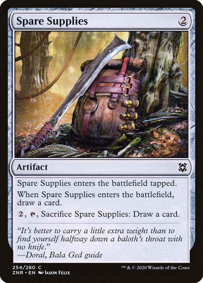 Spare Supplies [Zendikar Rising] | Deep Dive Games St. Marys