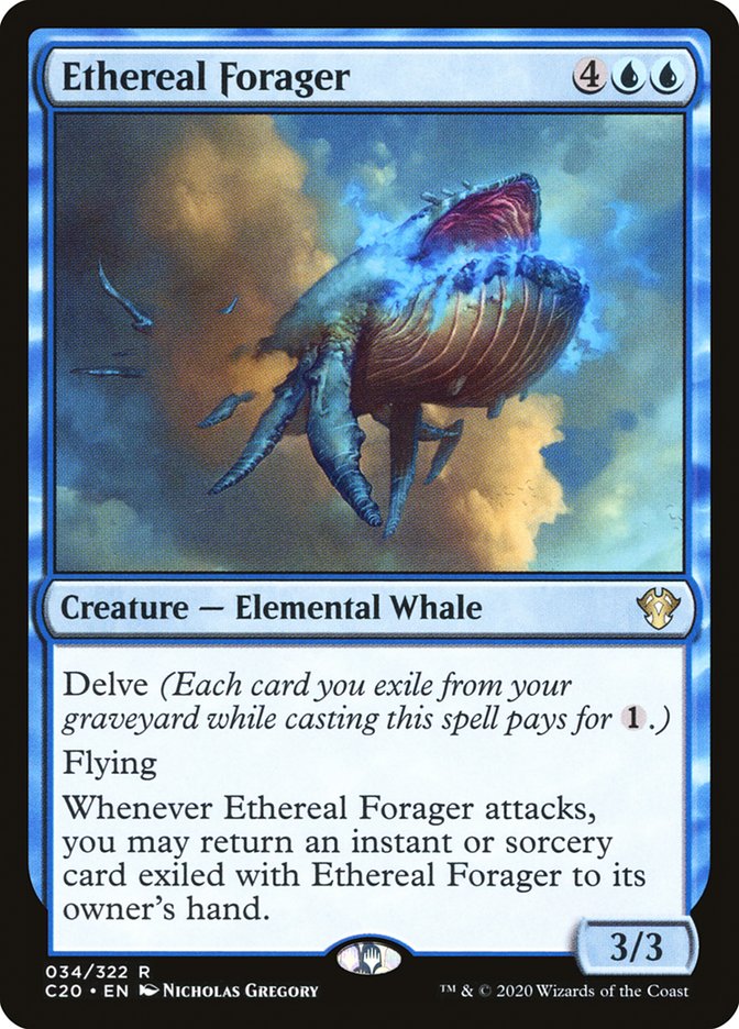 Ethereal Forager [Commander 2020] | Deep Dive Games St. Marys