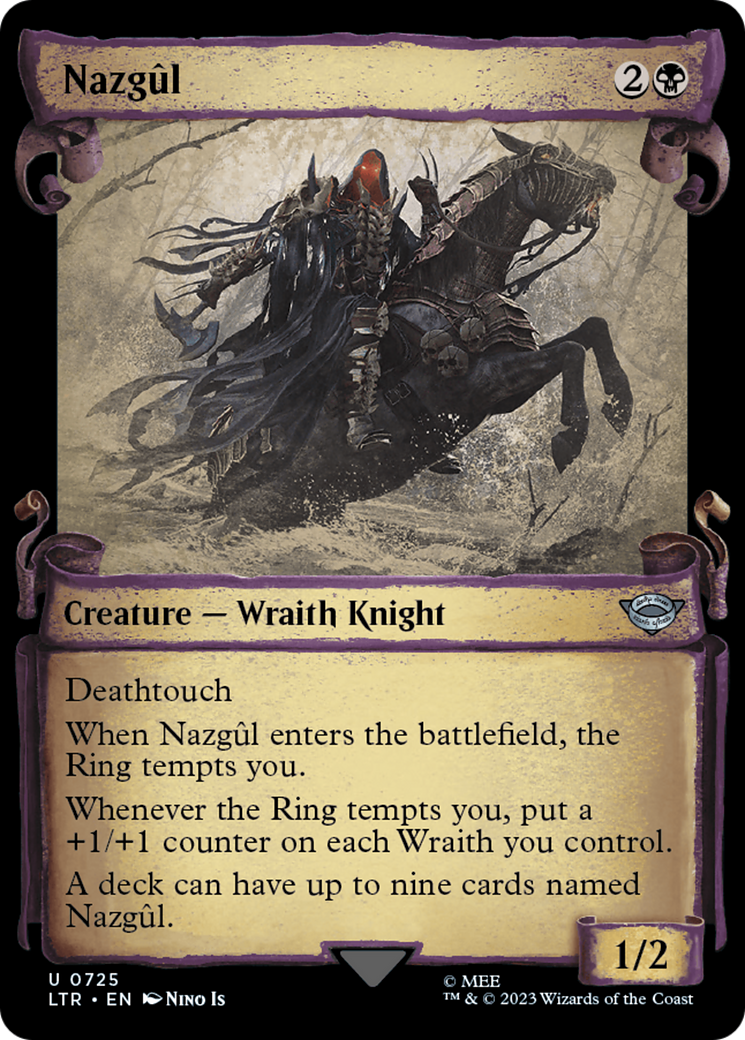 Nazgul (0725) [The Lord of the Rings: Tales of Middle-Earth Showcase Scrolls] | Deep Dive Games St. Marys