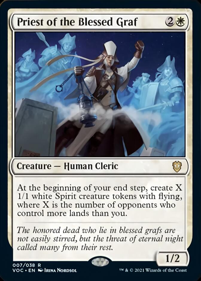 Priest of the Blessed Graf [Innistrad: Crimson Vow Commander] | Deep Dive Games St. Marys