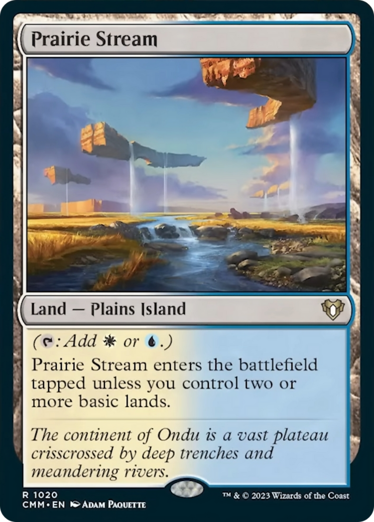 Prairie Stream [Commander Masters] | Deep Dive Games St. Marys