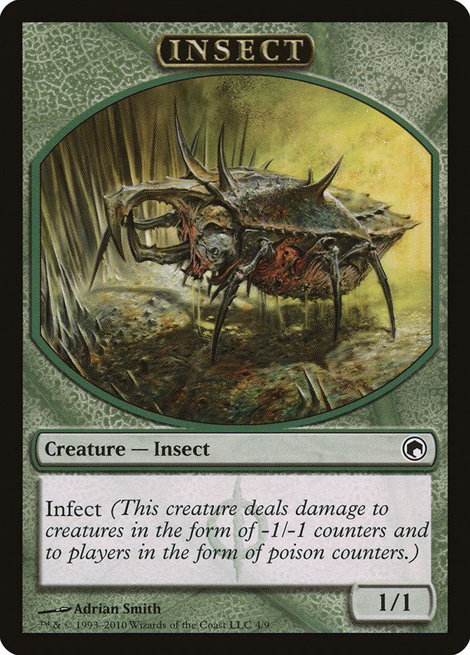 Insect Token [Scars of Mirrodin Tokens] | Deep Dive Games St. Marys