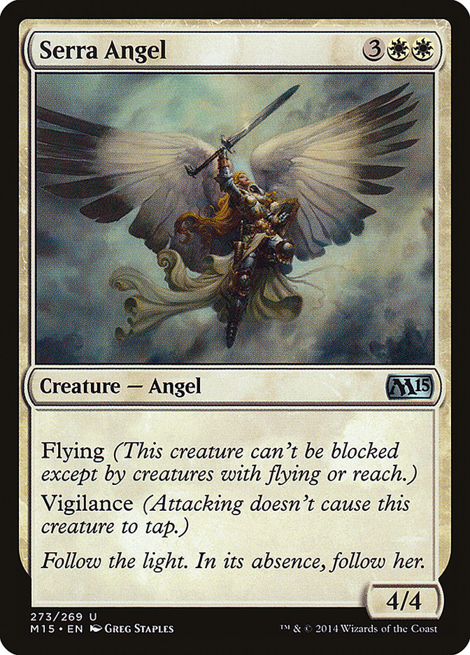 Serra Angel [Magic 2015] | Deep Dive Games St. Marys