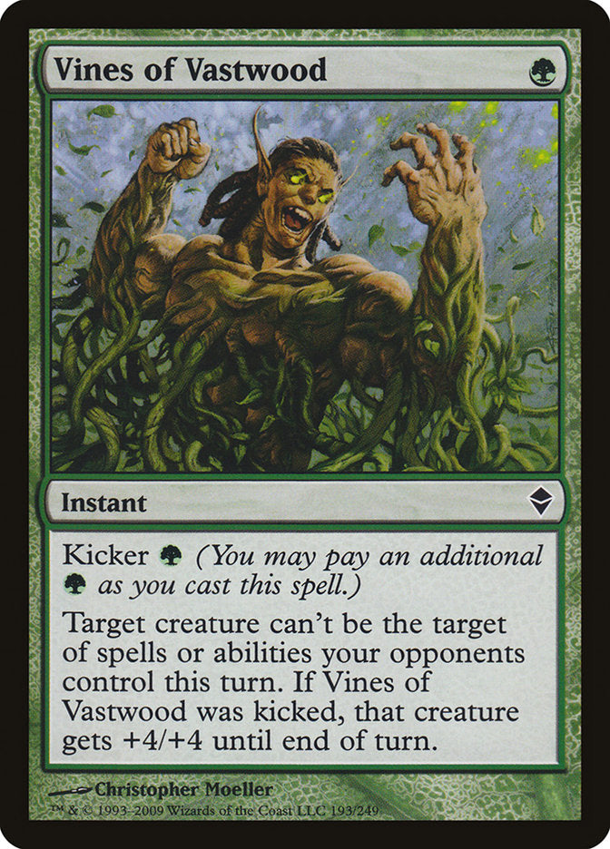 Vines of Vastwood [Zendikar] | Deep Dive Games St. Marys