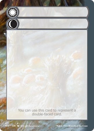 Helper Card (6/9) [Innistrad: Midnight Hunt Tokens] | Deep Dive Games St. Marys