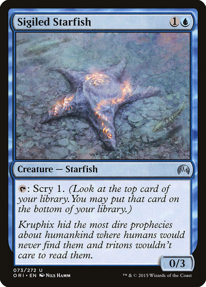 Sigiled Starfish [Magic Origins] | Deep Dive Games St. Marys