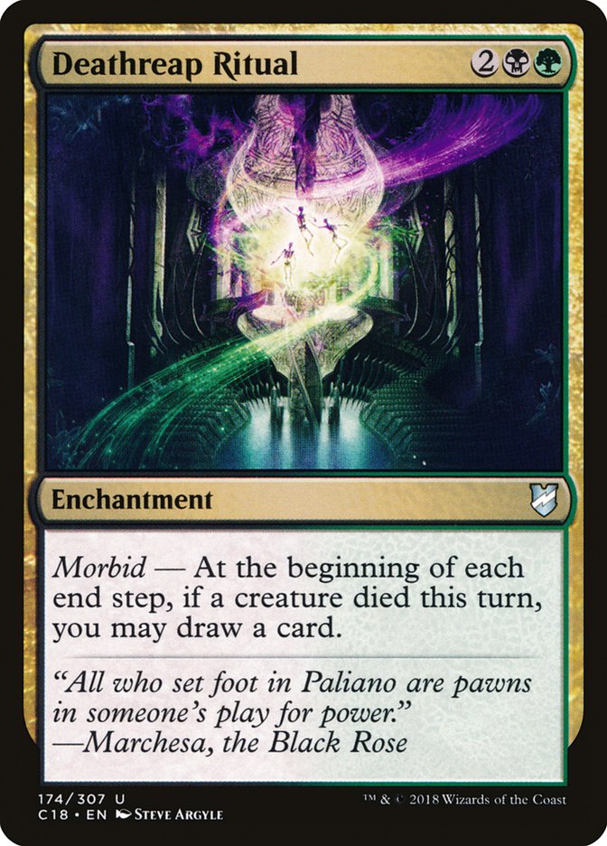 Deathreap Ritual [Commander 2018] | Deep Dive Games St. Marys