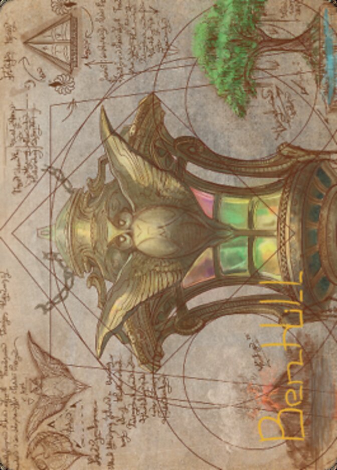 Chromatic Lantern Art Card (Gold-Stamped Signature) [The Brothers' War Art Series] | Deep Dive Games St. Marys