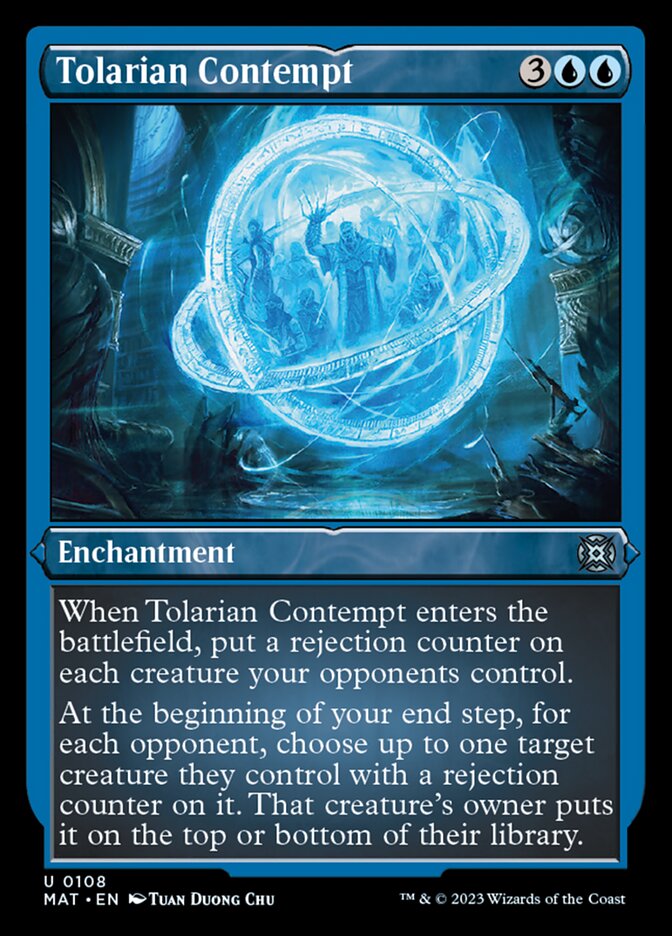 Tolarian Contempt (Foil Etched) [March of the Machine: The Aftermath] | Deep Dive Games St. Marys