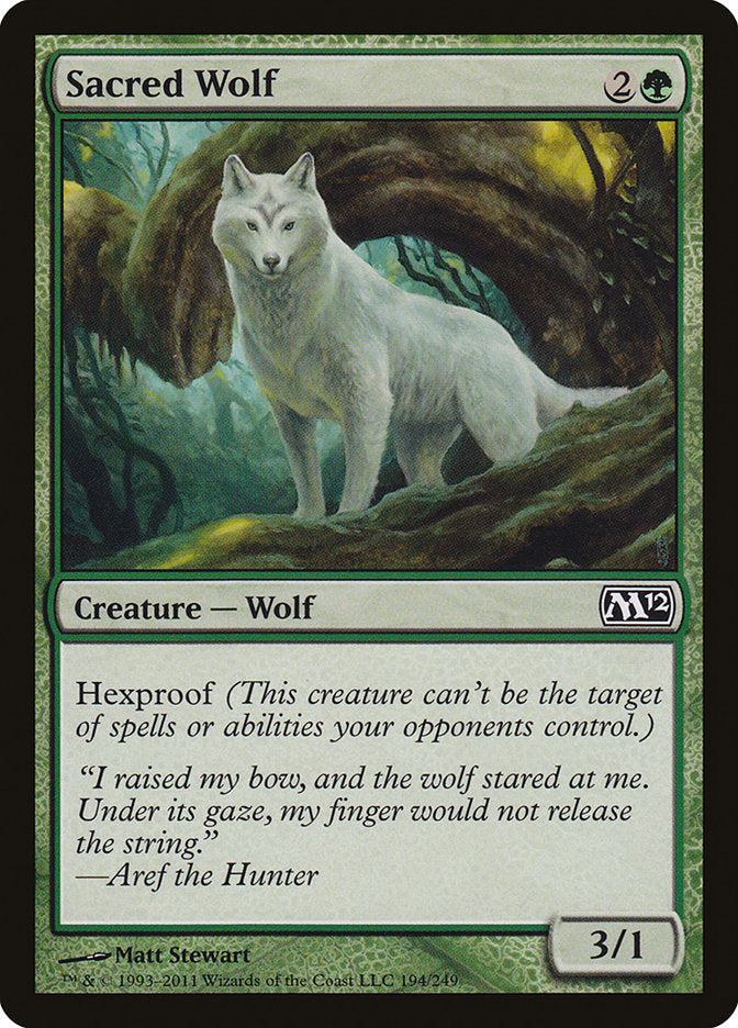 Sacred Wolf [Magic 2012] | Deep Dive Games St. Marys