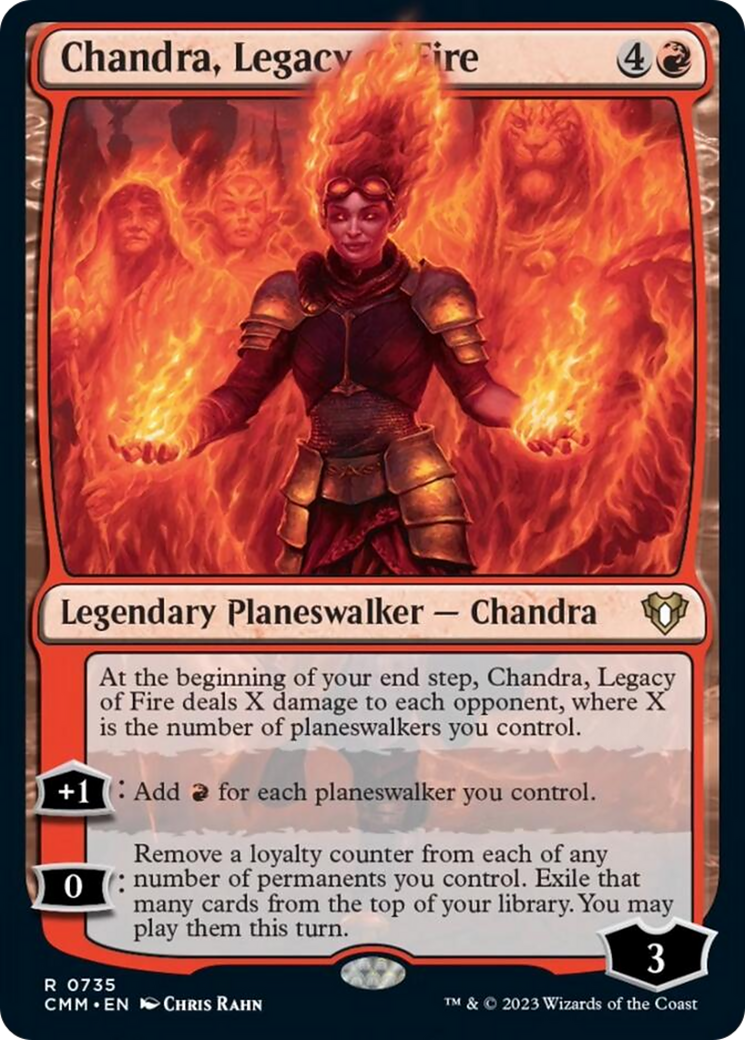 Chandra, Legacy of Fire [Commander Masters] | Deep Dive Games St. Marys