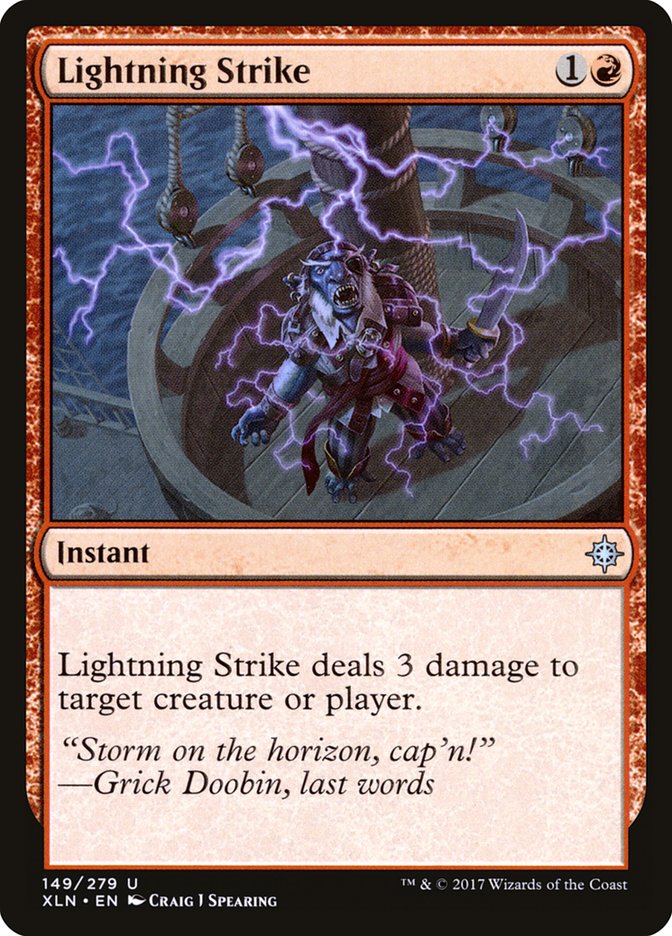 Lightning Strike [Ixalan] | Deep Dive Games St. Marys