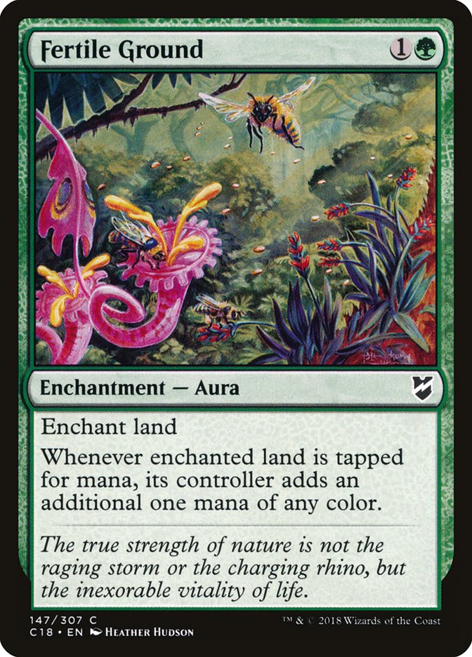 Fertile Ground [Commander 2018] | Deep Dive Games St. Marys